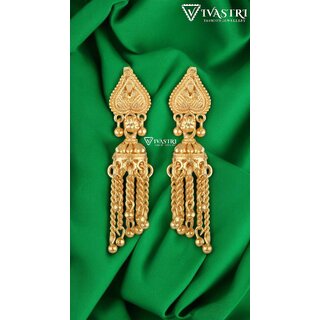 Vivastri Elite Charming Screw Jhumka Earring for Women and Girls [VIVA2682ERG] - Earrings | Buy online on ZillyBuy