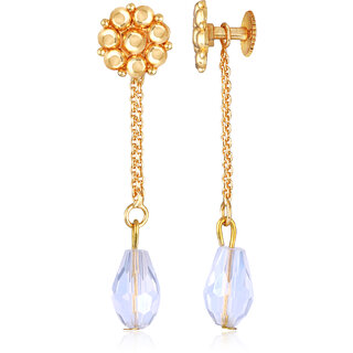 Vivastri Daily wear Changeable Latkan Screw Back Stud Earring for Women and Girls [VIVA2694ERG] - Earrings | Buy online on ZillyBuy