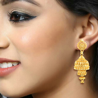 Vivastri Elegant Twinkling Beautiful jhumki Earring for Women and Girls [VIVA2722ERG] - Earrings | Buy online on ZillyBuy
