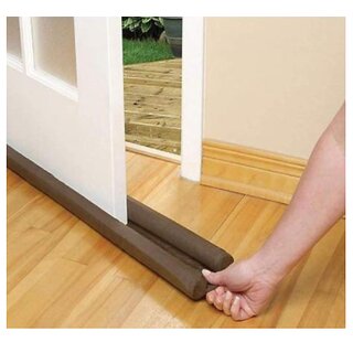 (Pack of 1, 39-inches) Door Bottom Sealing Strip Guard for Home  Door Stoppers, Seal, Closers Waterproof (Brown/Black) - Home Improvement | Buy online on ZillyBuy