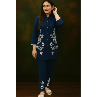 UFC Navy Blue Co-Ord Set  Stylish Matching Top & Bottom Outfit for Women/Men, Casual & Comfortable - Dungarees & Jumpsuits | Buy online on ZillyBuy