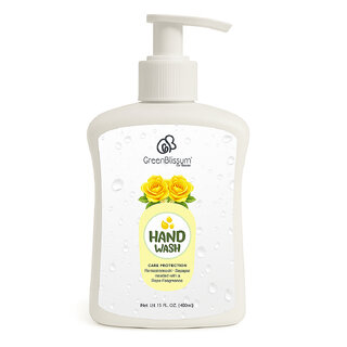 greenblissum herbal hand wash neem lemon and pine extracts 250ml 