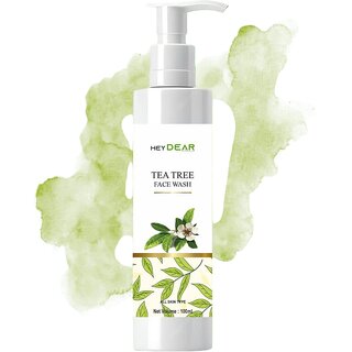 Tea Tree Face Wash - Natural and Gentle Cleanser for All Skin Types