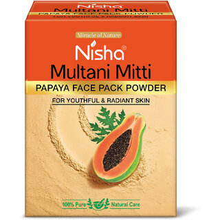 Papaya Multani Mitti (100g, Pack of 3) @ 99