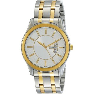griffin analog white dial mens watch