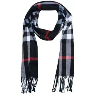 checkered muffler for men women