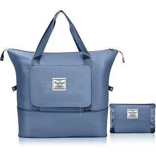 Lightweight Waterproof Large Capacity Folding Travel Duffel Bags Small Travel Bag  - Medium(Blue) - Handbags | Buy online on ZillyBuy