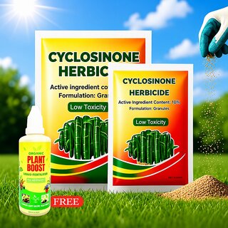 Cyclosinone Herbicid Granular Weed Killer with Active Ingredient Low Toxicity Formula for Lawn, Garden  Farm Use Fast-A multicolor