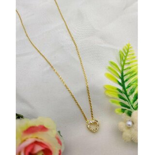 Gold Plated Dil Necklace for Women, Girls, Baby Girls silver