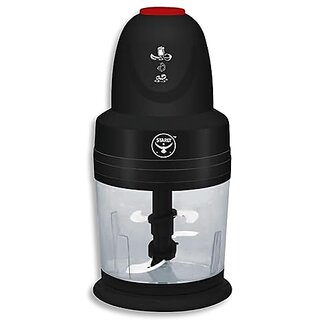 Starly ProChop 300 Watts Electric Vegetable Chopper  500ml ChopNStore Bowl  Twin Blade Technology  100 Copper Motor  OneTouch Operation  Dice Mince  Blend in Seconds Black