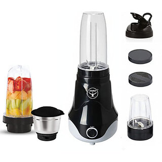 Starly Chef Pro Nutri Blender 500 W Mixer GrinderChef Pro Nutri Blender 500 watts  4 Jars  Black