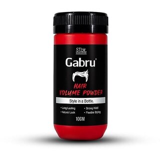 ST.bir Gabru Hair Volume Powder for Men  Instant Lift, Matte Finish  Strong Hold  10g Styling Powder