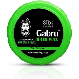 St. Bir Gabru Strong Hold Hair Styling Wax (75gm)