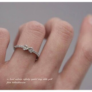 Trendy Heart Shape Adjustable Ring for Women  Girls  Love Band for Gifting  Daily Wear silver color black