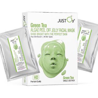 Beauty Relay London Green Tea Algae Peel Off Jelly Facial Mask   For All Skin Types  125g