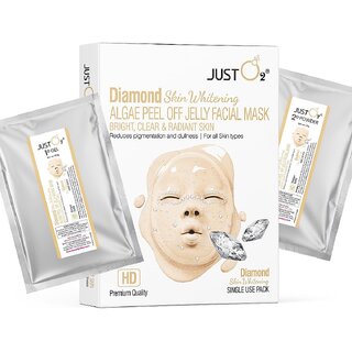 Beauty Relay London Diamond Algae Peel-Off Jelly Facial Mask  lowing Skin  125g