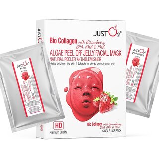 Beauty Relay London Bio Collagen  Algae Peel-Off Jelly Facial Mask  Skin-Renewing Care  125g