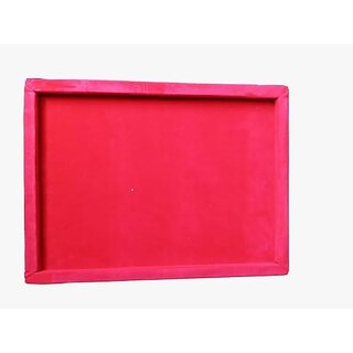 9x12 jewellery velvet tray(Red)
