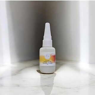 Jazz Nails Strong Professional Nail Glue for nail extensions  Glue for Artificial Nail  401 Rapid Fix Glue  20gm per Bottle