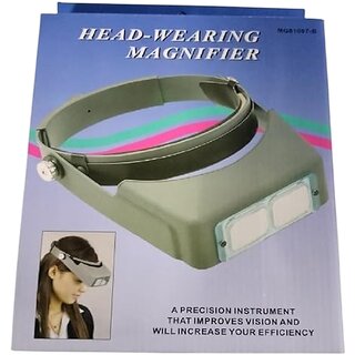 Optivisor Head-Mounted Magnifier for Precision Viewing