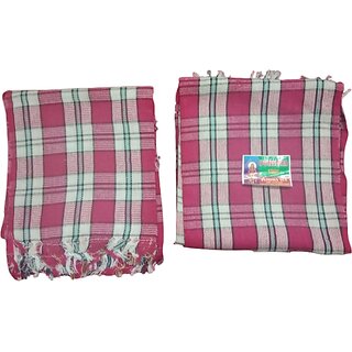 Cotton Bath Towel Set of 2 - Ethnic Wear | Buy online on ZillyBuy