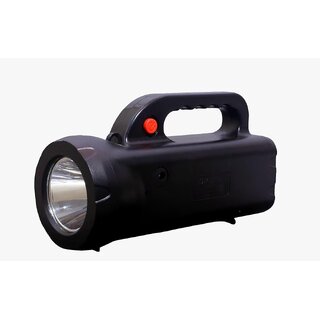 Kisan ABS Plastic Torch Having 4500 mAh Battery with 10 Hours Backup (Black) - Electricals | Buy online on ZillyBuy