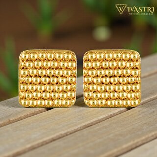Vivastri Ravishing 1 Gram Gold Plated Alloy Stud Earrings for Women & Girls - VIVA2898ERG - Earrings | Buy online on ZillyBuy
