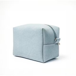 Premium Travel Toiletry & Cosmetic Pouch | Multipurpose Makeup Organizer Bag for Women & Men blue
