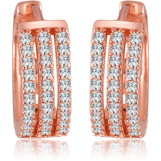 Vivastri Elite Charming Cz stone clip on Bali stud Earring for Women and Girls [VIVA2706ERG] - Earrings | Buy online on ZillyBuy