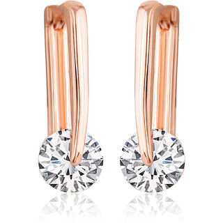 Vivastri Allure Chunky Cz stone clip on Bali stud Earring for Women and Girls [VIVA2707ERG] - Earrings | Buy online on ZillyBuy