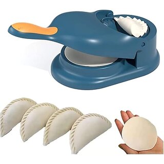 2 in 1 Dumpling Maker Ghughra Momos Maker Machine, Skin Press Mould for Gujiya Ghughra Mould Machine, Kitchen Dumpling M - Cookware | Buy online on ZillyBuy