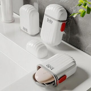 Travel Portable Soap Box - Stylish and Compact Soap Storage Solution for Travelers, Campers, and Minimalists - Perfect for Keeping Your Soap Fresh and Accessible