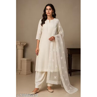Nazneen Chiffon Jaal Dupatta for Women | Soft Lightweight Dupatta | 2.15 Meter Length | Daily Wear & Ethnic Styling - Dupattas & Shawls | Buy online on ZillyBuy