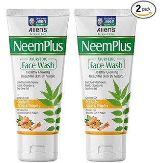 Neem Plus Face Wash (100 ml x 2 packs ) - Helps cleanse skin impurities and supports skin health