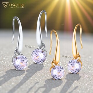 Vivastri Premium Gold Plated Alloy Stud Earrings Combo for Women & Girls Pack of 2 - Earrings | Buy online on ZillyBuy