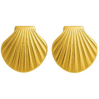 kimti 18k Gold Plated Tide Earrings Anti Tarnish Earring - Earrings | Buy online on ZillyBuy