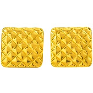 KImti 18K Gold Plated Pillow Talk Earrings - Earrings | Buy online on ZillyBuy
