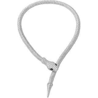 KIMTI 18k Gold Plated Necklace (Luxury Serpent Wrap Necklace, 1)