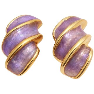 Stud Earring (Purple) - Earrings | Buy online on ZillyBuy