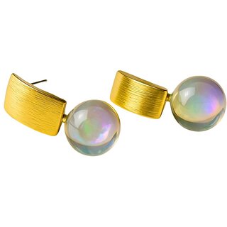 Kimti Golden Aurora Drops Earring - Earrings | Buy online on ZillyBuy