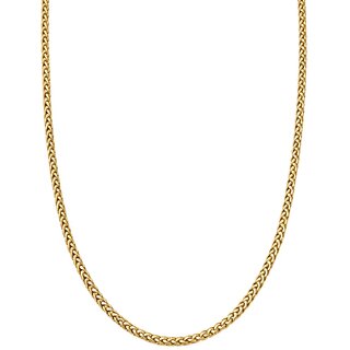 KIMTI 18K Gold Plated Men Chian (Franco Chain, GOLD)