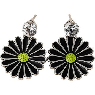 Kimti Midnight Daisy Drops Earring - Earrings | Buy online on ZillyBuy