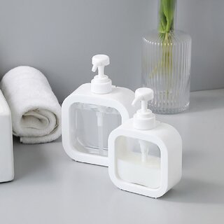 pack of 2,Soap Dispenser, Refillable Hand Soap Dispenser for Bathroom and Dish Soap Dispenser for Kitchen Sink