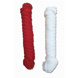(Pack of 2) Red & White Chiffon Dupatta Combo Set | Lightweight Soft Chiffon Dupattas for Women | Ethnic & Daily Wear - Dupattas & Shawls | Buy online on ZillyBuy