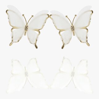 Fluttering Korean Style Butterfly Earrings - Earrings | Buy online on ZillyBuy
