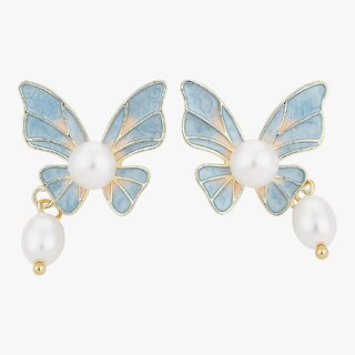 Unique Korean Style Butterfly Earrings - Earrings | Buy online on ZillyBuy