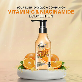 Louis Herbal Vitamin-C Niacinamide Skin Brightening Body Lotion