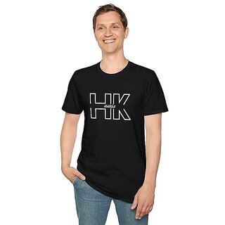 Unisex Cotton T-Shirt with DTF Print  Round Neck Casual Tee for Men  Women  Durable  Stylish Graphic T-Shirt HK-Hell-2