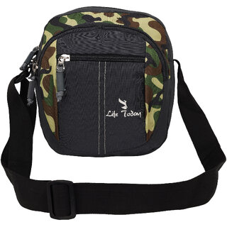 Life Today Grey Men & Women Sling Bag - Medium Grey Men and Women Sling Bag - Handbags | Buy online on ZillyBuy