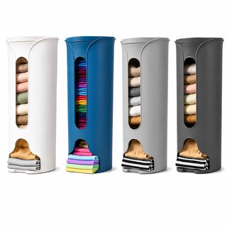 (Pack of 1) Wall Mounted Underwear Storage Organizer  Space Saving Wardrobe Hanging Box for Socks, Panties, Bras  Innerwear, Dustproof Closet Storage Container (Multicolor) - Home Improvement | Buy online on ZillyBuy
